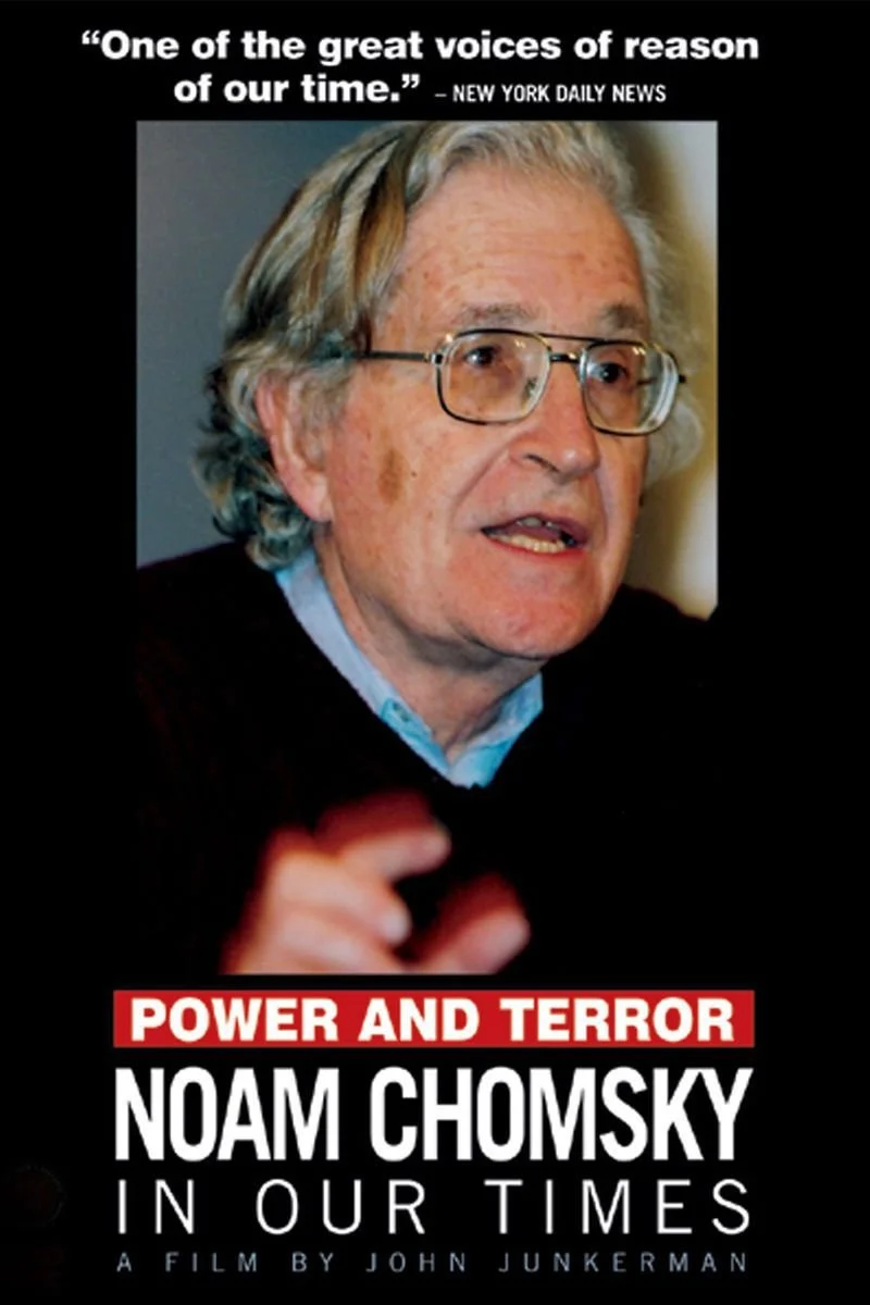 Poster van Power and Terror: Noam Chomsky In Our Times