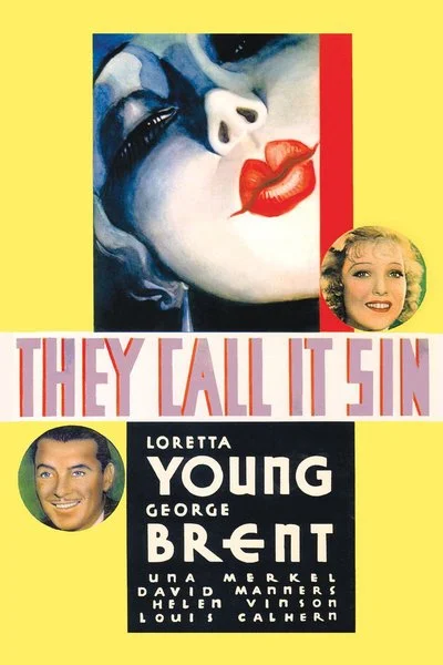 Poster They Call It Sin