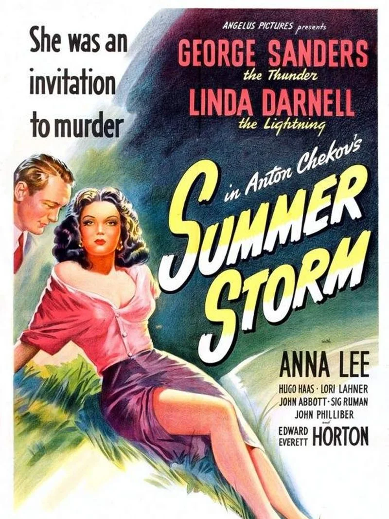 Poster van Summer storm