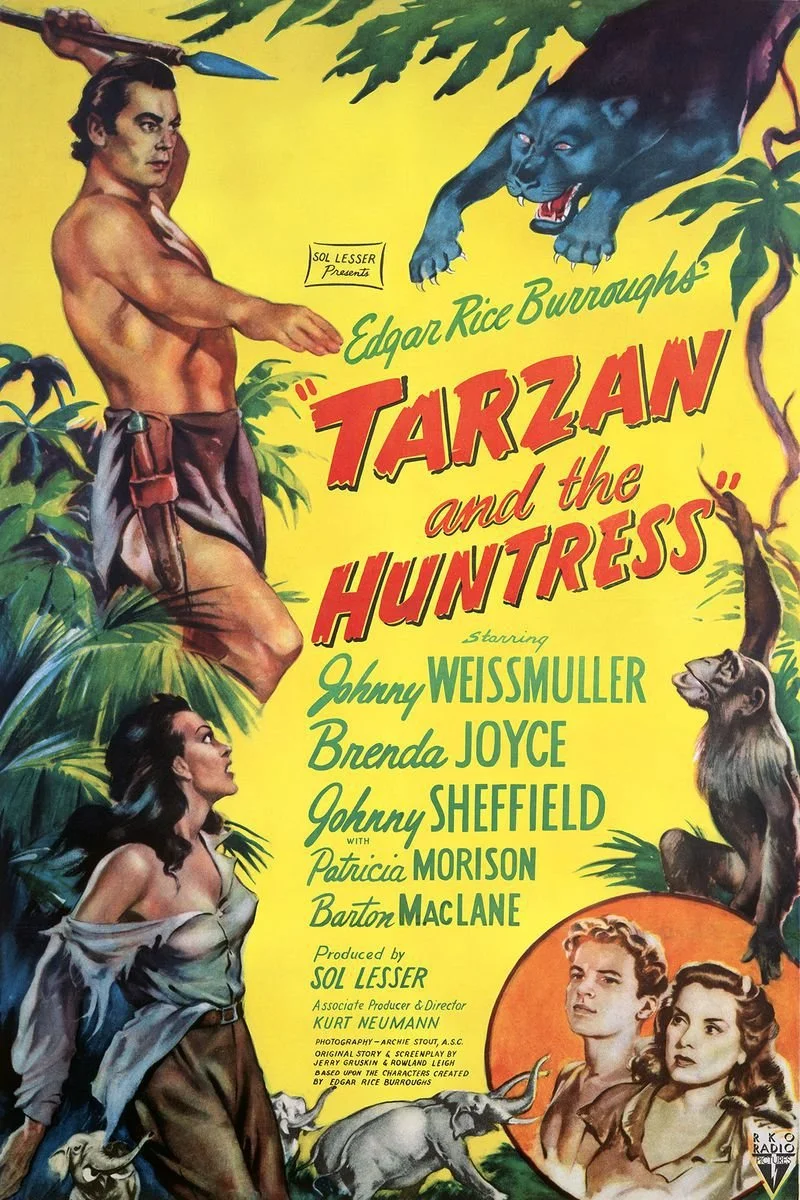 Poster van Tarzan and the Huntress