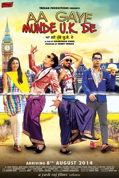 Affiche Aa Gaye Munde U.K. De