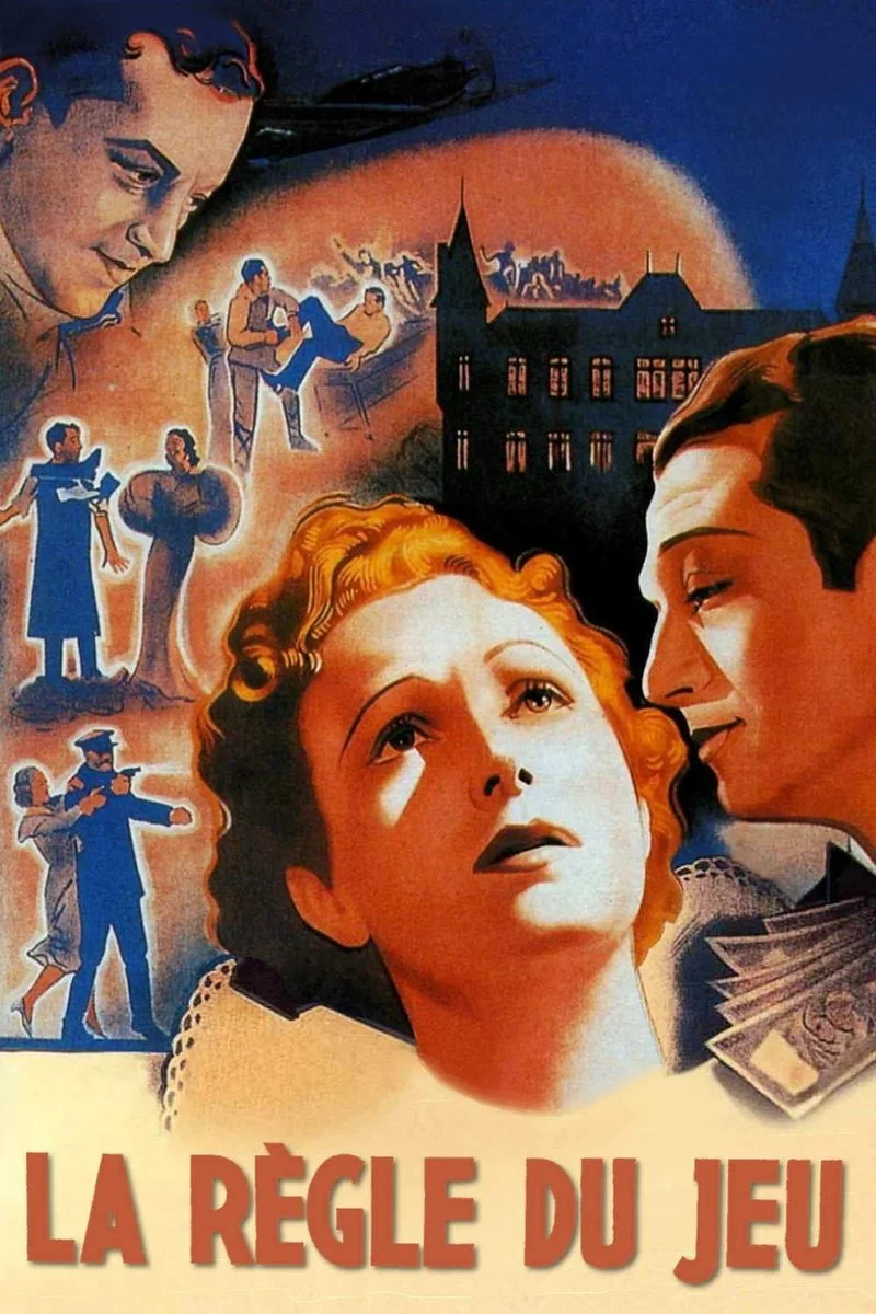Poster van La Règle du jeu