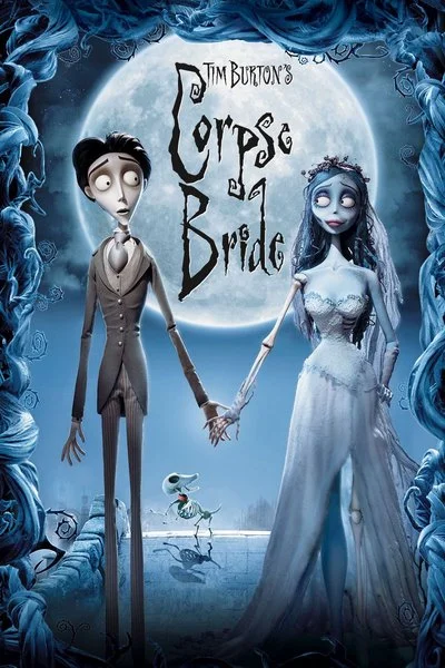 Affiche Les noces funèbres de Tim Burton