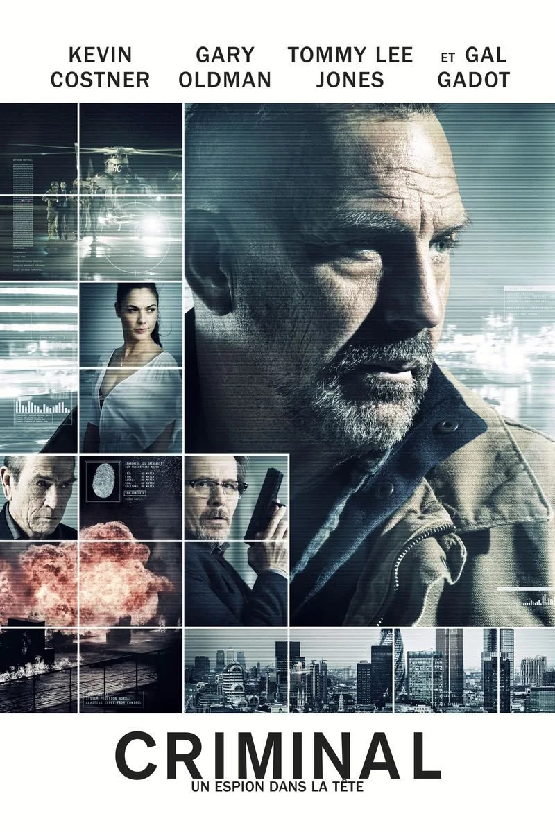Affiche de Criminal - Un espion dans la tête