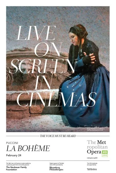 Affiche Puccini: La Bohème