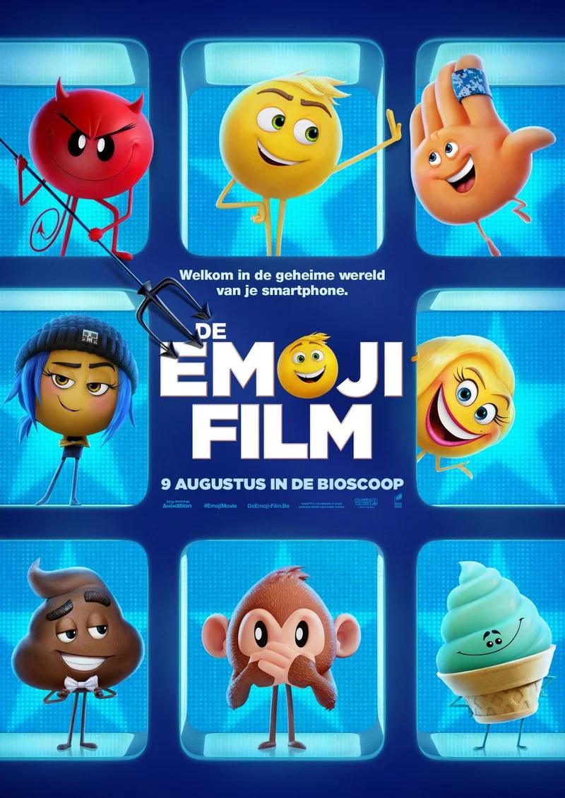 Poster van De Emoji Film
