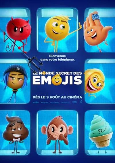 Affiche Le monde secret des emojis