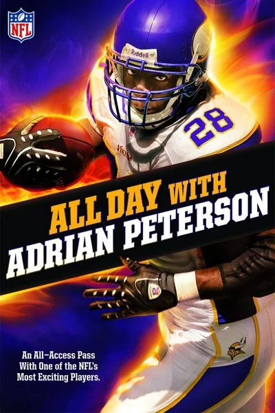 Poster NFL All Day With Adrian Peterson