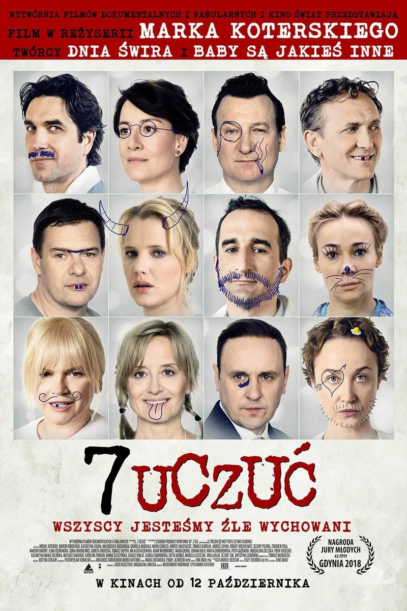 Poster van 7 uczuc