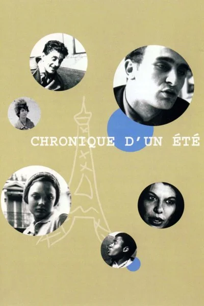 Poster Chronique d'un été (Paris 1960)