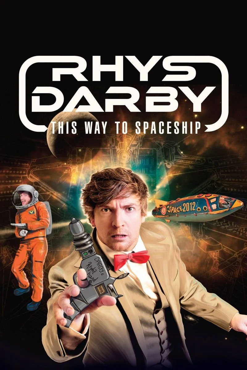Poster van Rhys Darby: This Way to Spaceship