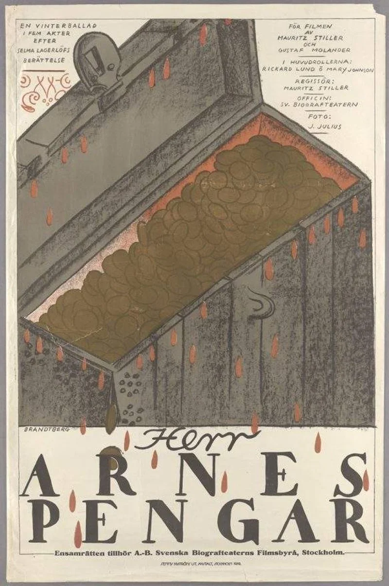Poster van Herr Arnes pengar