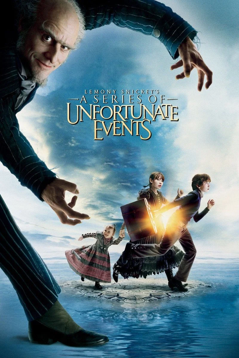 Affiche de Les Désastreuses Aventures des Orphelins Baudelaire d' après Lemony Snicket