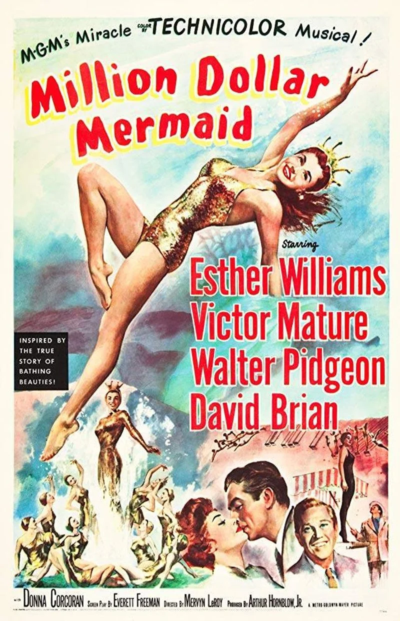 Poster van Million Dollar Mermaid
