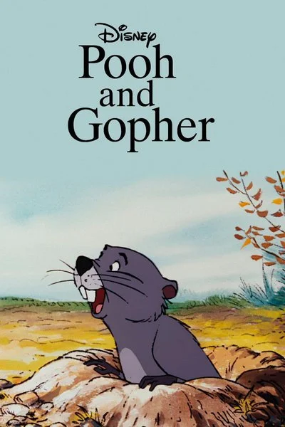 Poster Pooh and Gopher