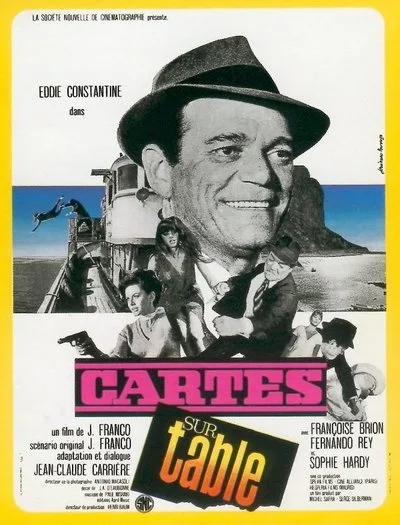 Poster Cartes sur table