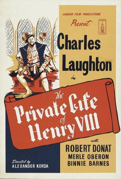 Affiche The Private Life of Henry VIII.