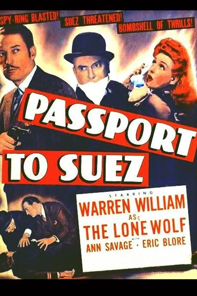 Poster Passport to Suez