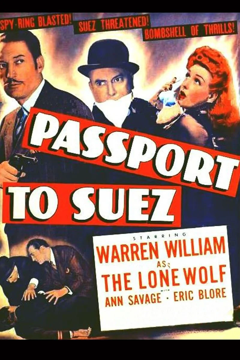 Poster van Passport to Suez