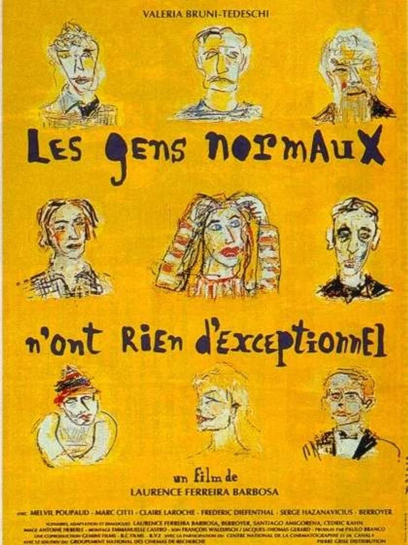 Poster van Les gens normaux n'ont rien d'exceptionnel