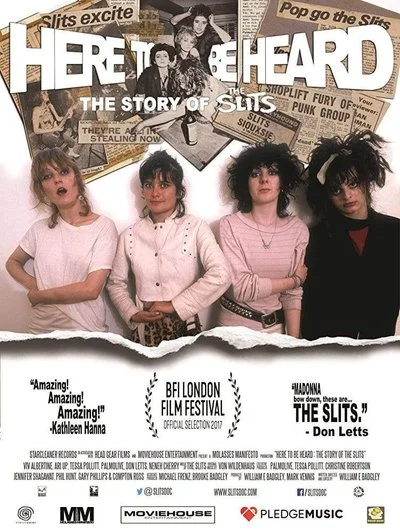 Poster Here to Be Heard: The Story of the Slits