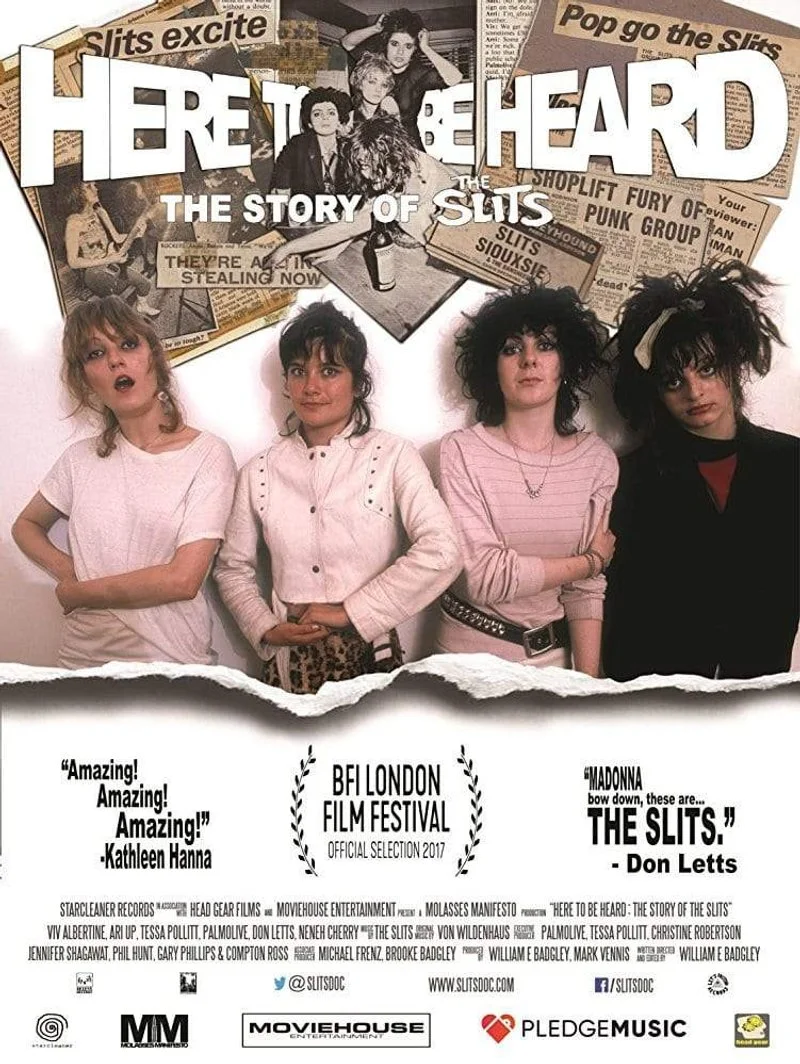 Poster van Here to Be Heard: The Story of the Slits