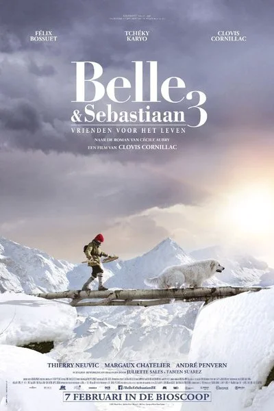 Poster Belle & Sebastiaan 3 - Vrienden voor het Leven