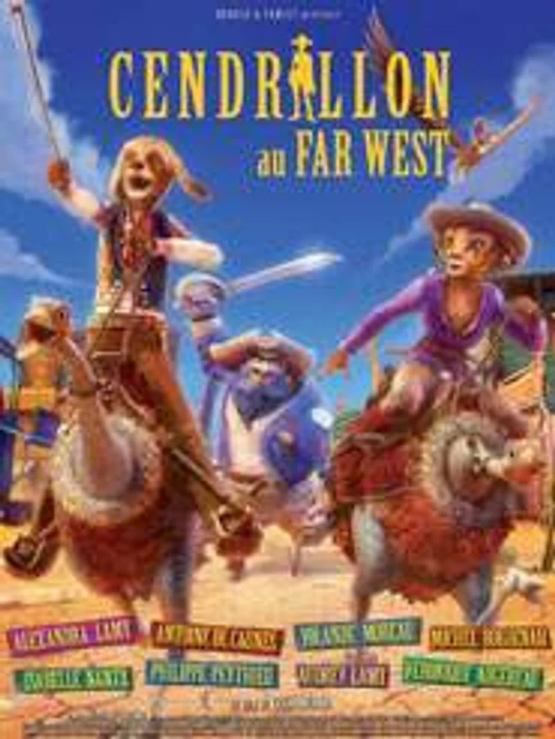Affiche de Cendrillon au Far West
