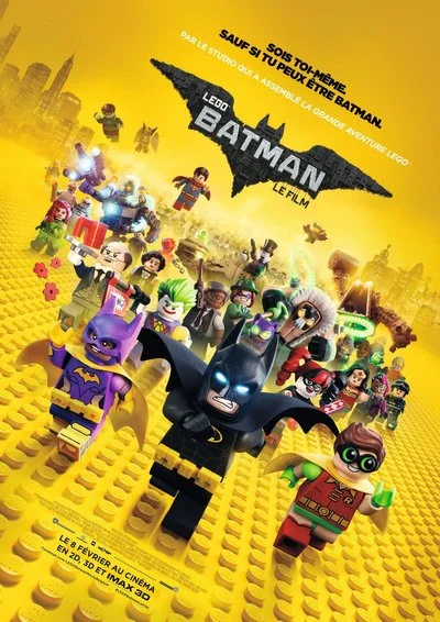 Affiche Lego Batman, Le film