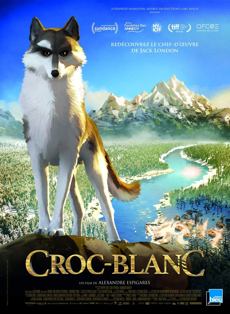 Poster van Croc-Blanc