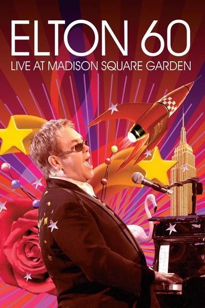 Affiche Elton 60 - Live At Madison Square Garden