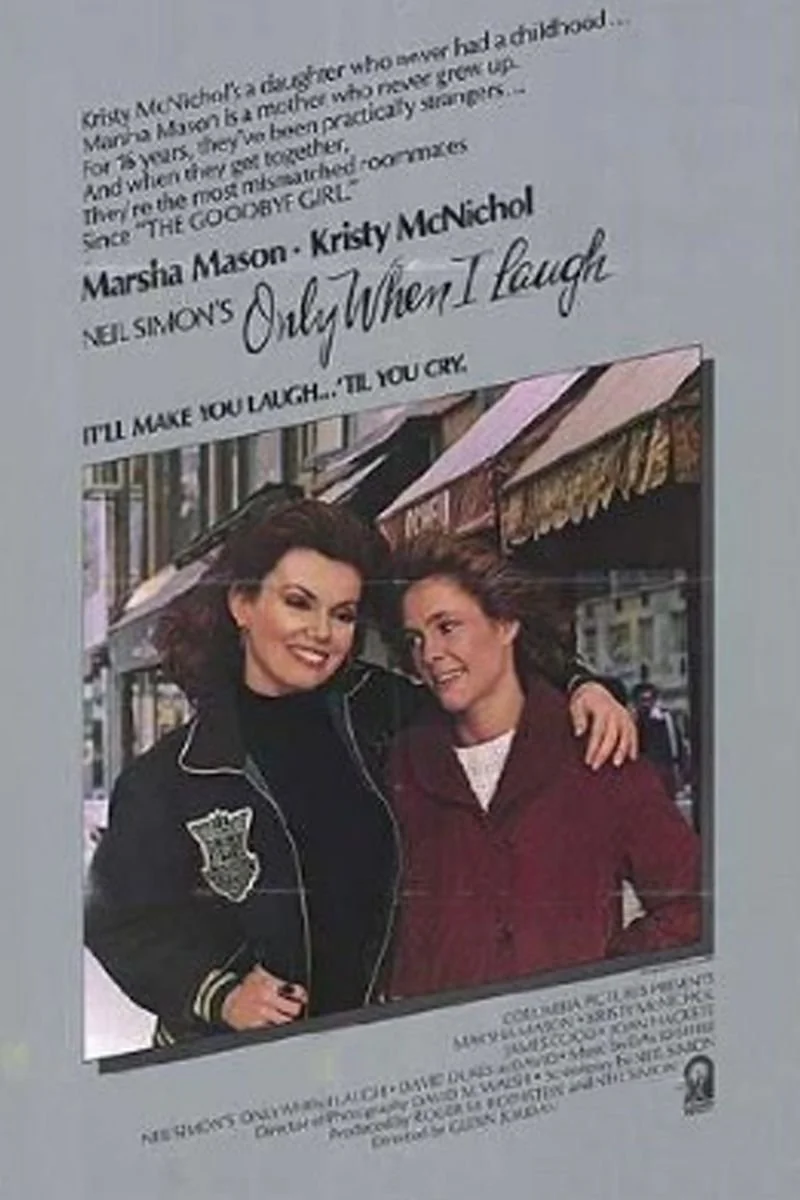 Affiche de Only When I Laugh