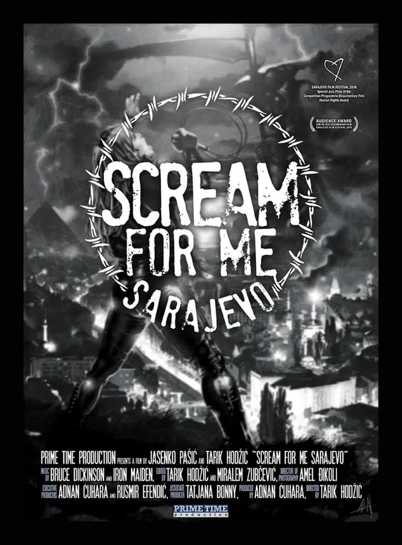 Poster van Scream for me Sarajevo