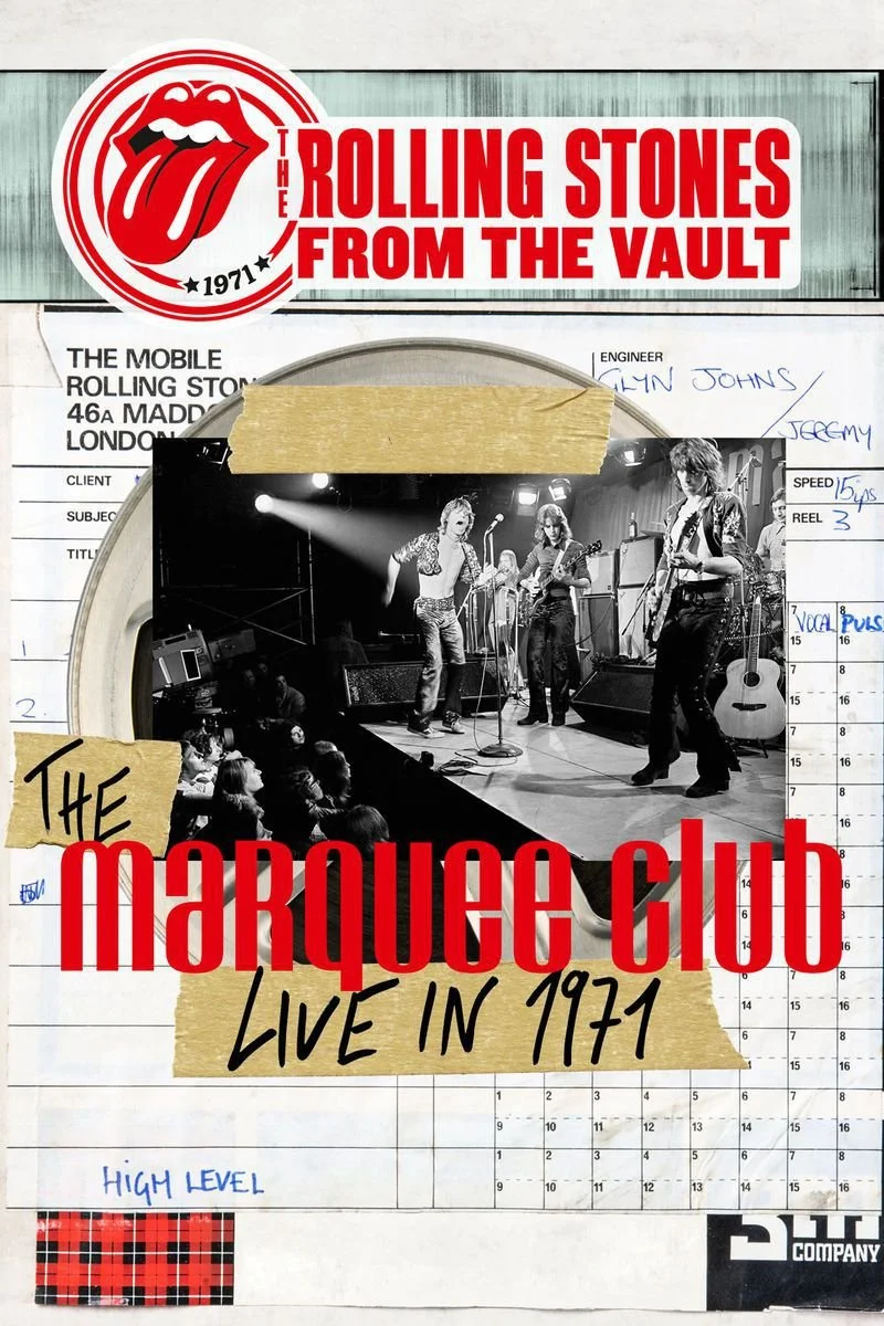 Poster van Rolling Stones From the Vault the Marquee Live in 1971