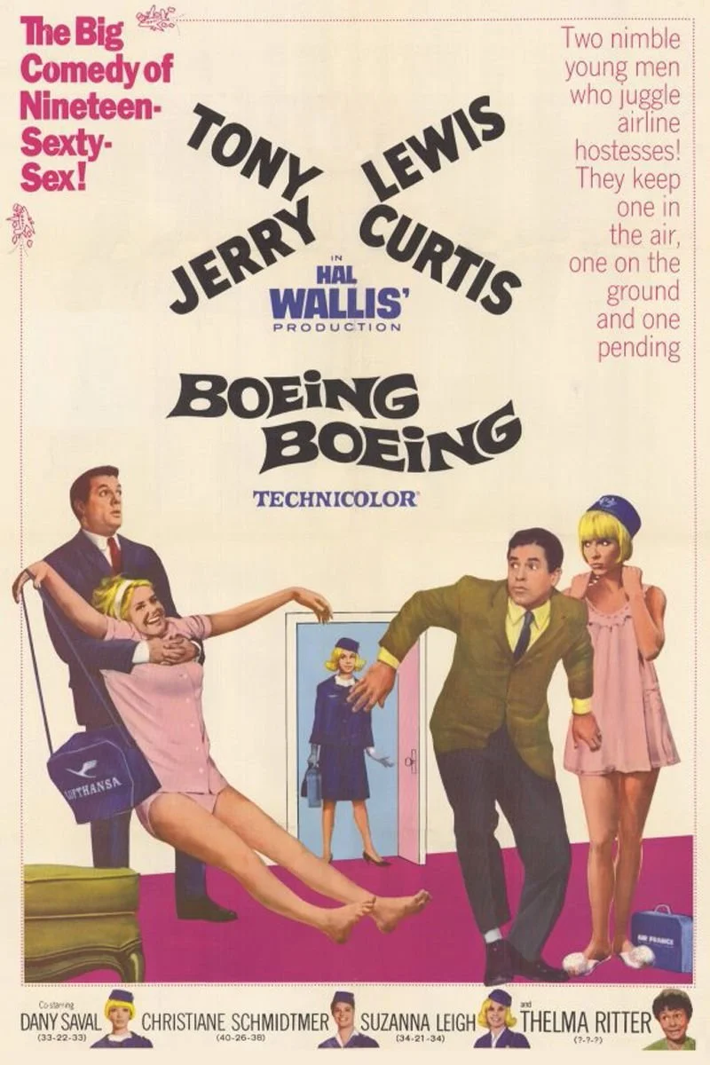 Poster van Boeing-Boeing