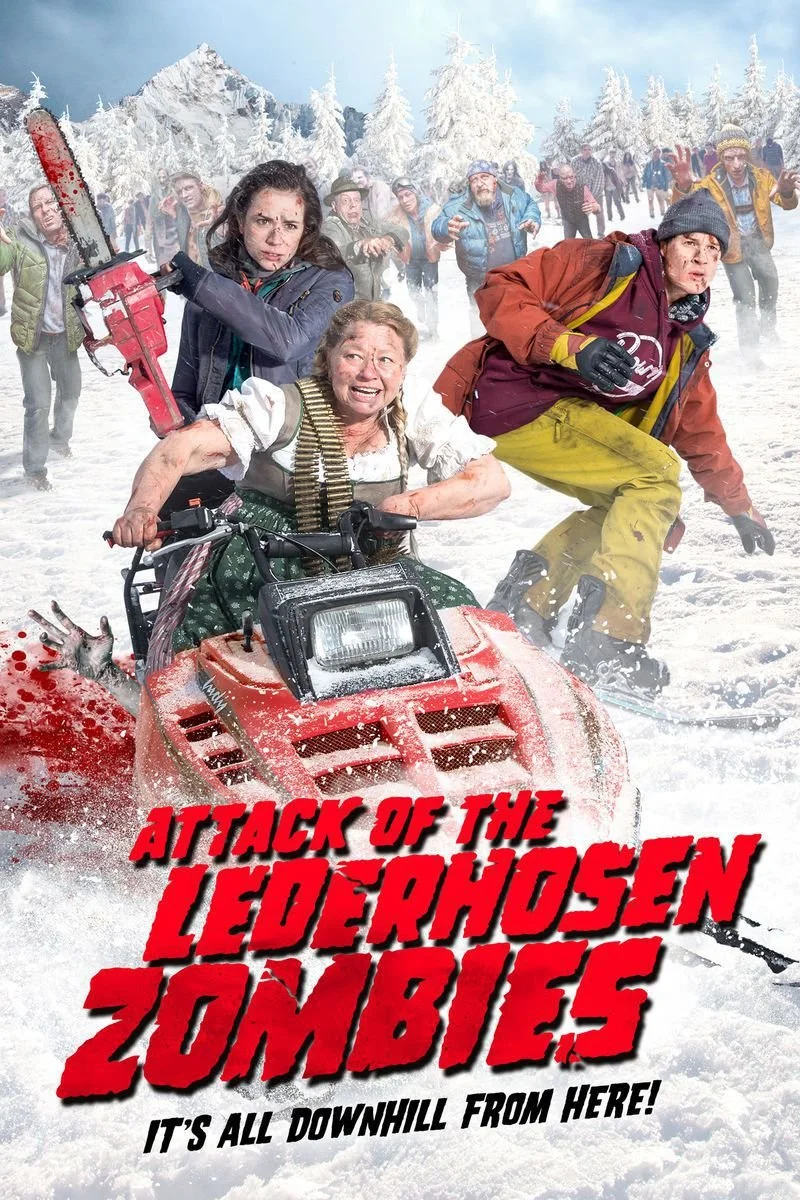 Poster van Attack of the Lederhosen Zombies