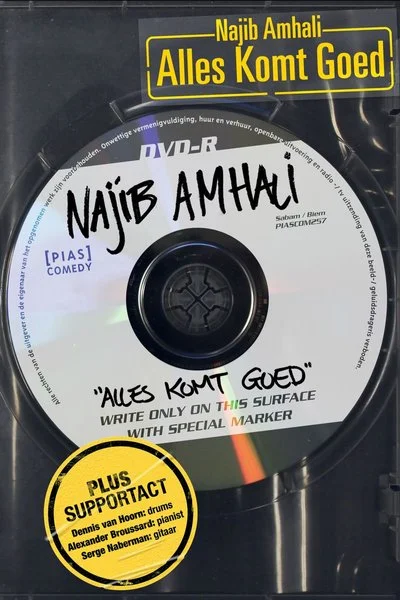 Affiche Najib Amhali - Alles Komt Goed