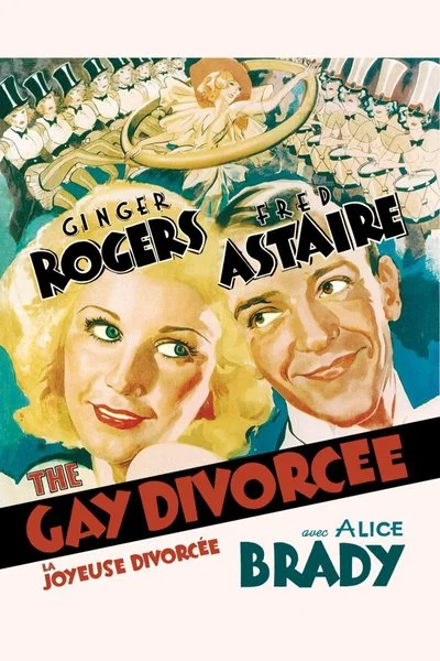 Affiche La joyeuse divorcée