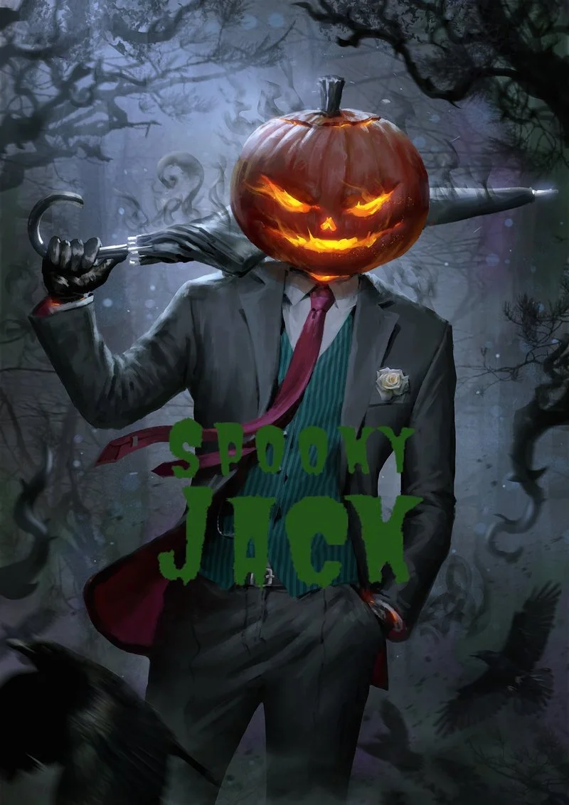 Poster van Spooky Jack