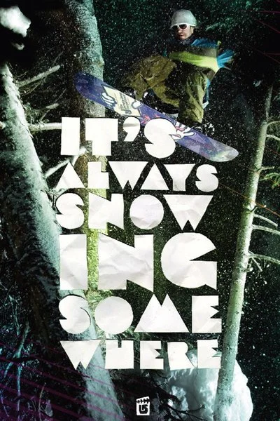 Affiche It's Always Snowing Somewhere