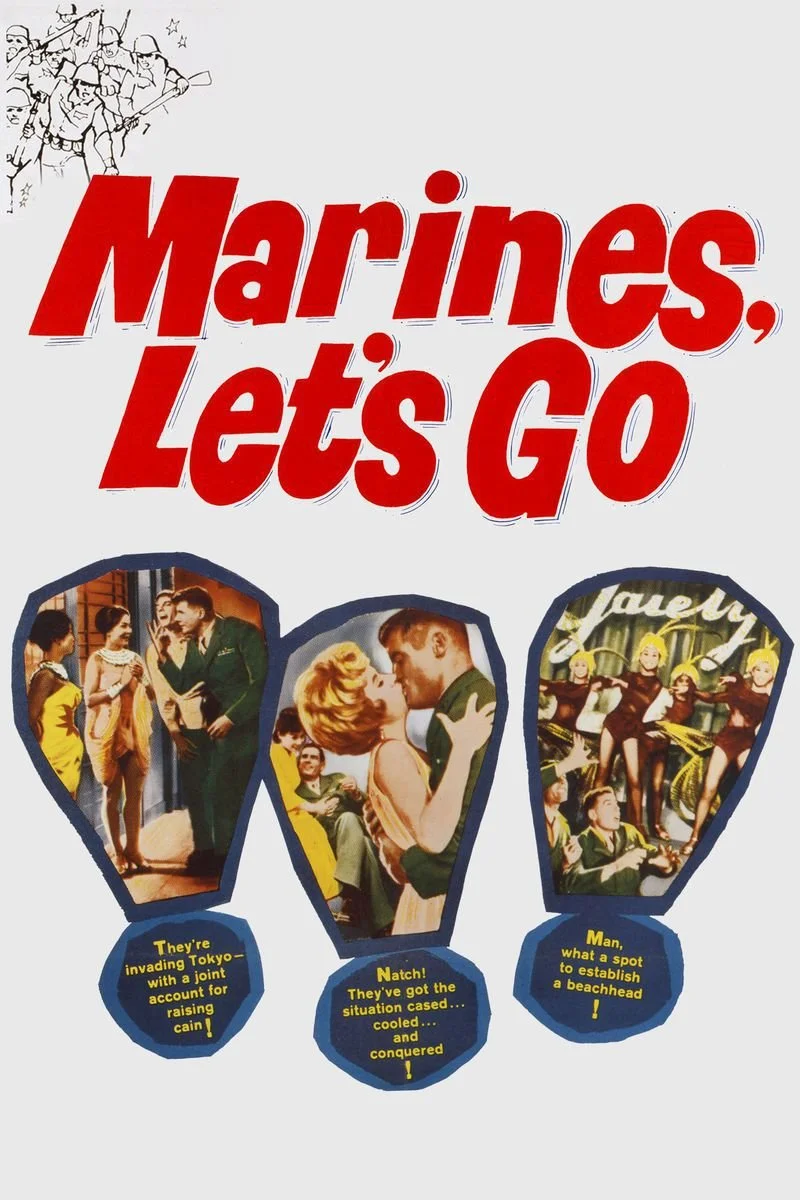 Poster van Marines Let's Go
