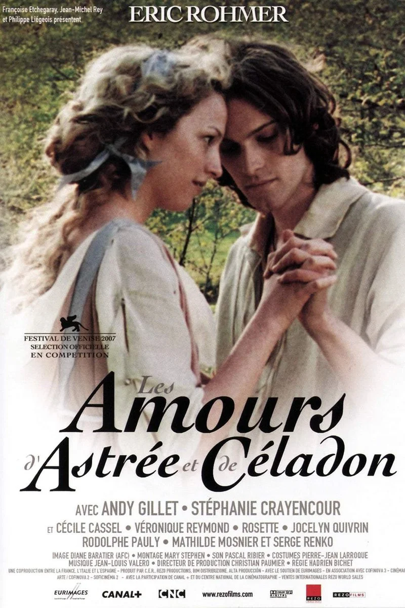 Poster van Les amours d'Astrée et de Céladon