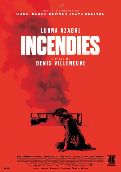 Affiche Incendies (4k restored)