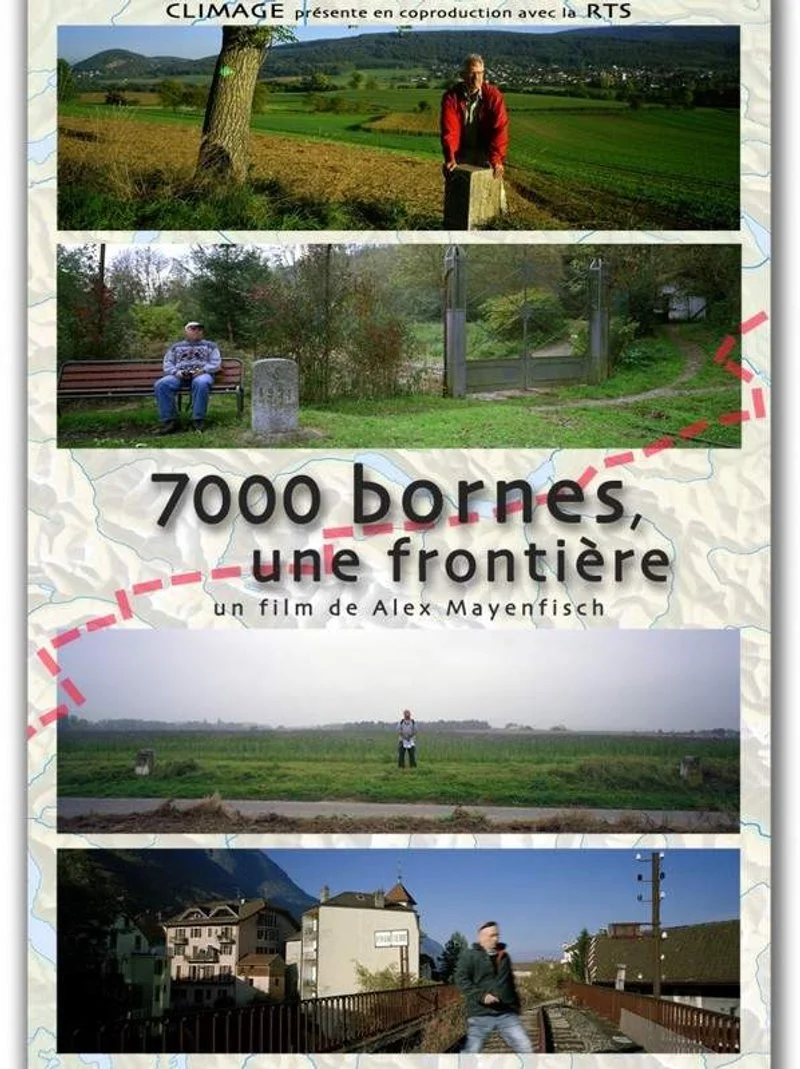 Affiche de 7000 bornes une frontière