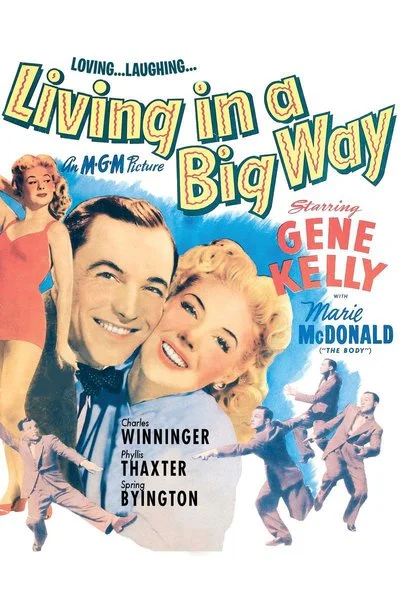 Poster Living In a Big Way