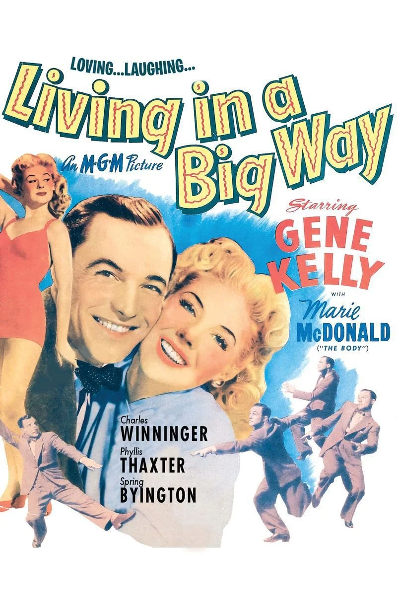 Poster van Living In a Big Way