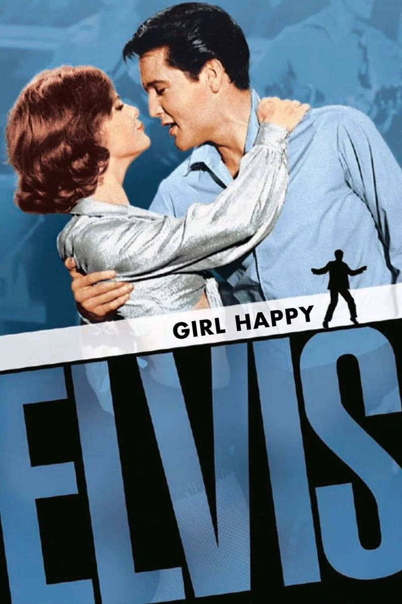 Poster van Girl Happy