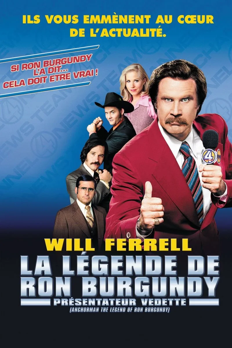 Affiche de Présentateur vedette: la légende de Ron Burgundy