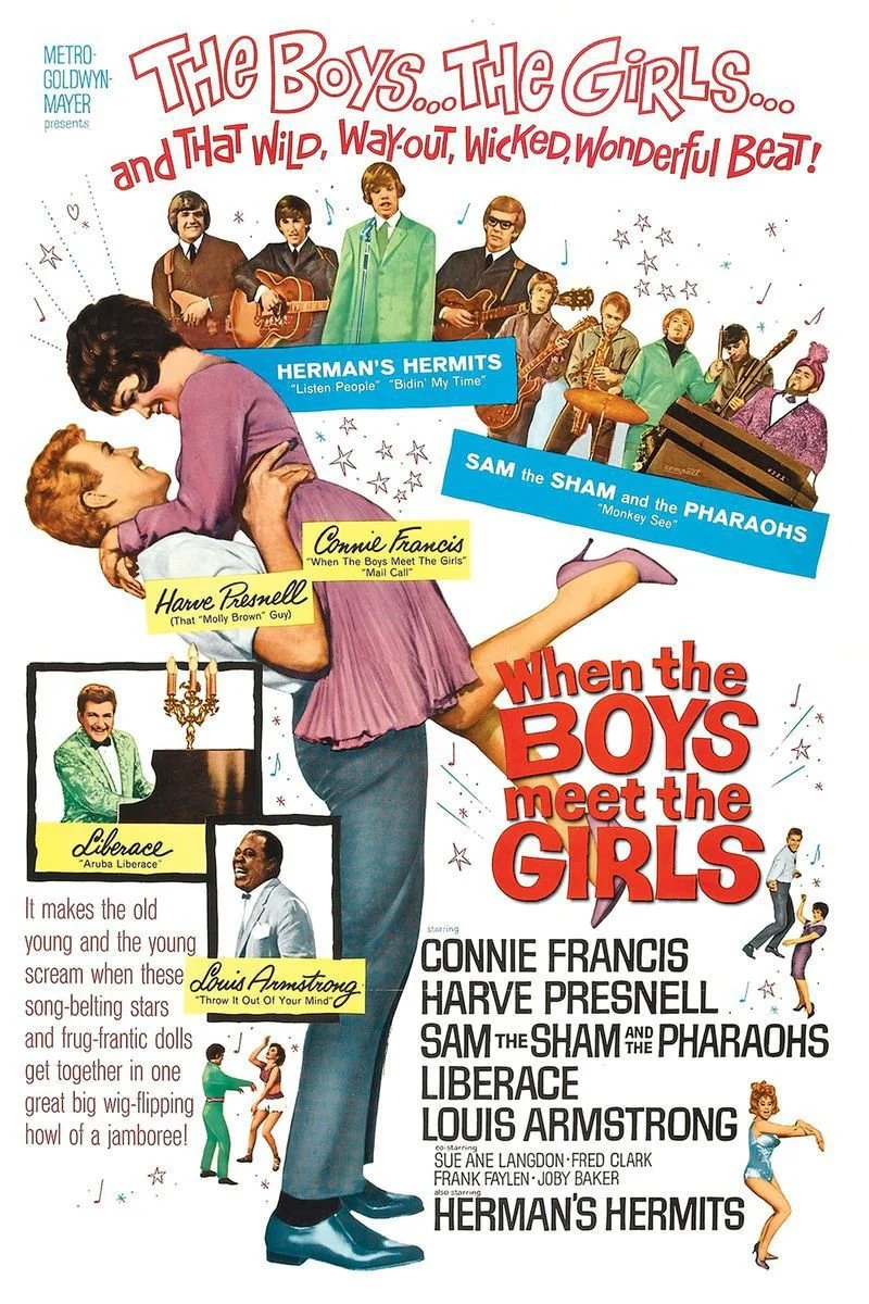 Poster van When the Boys Meet the Girls