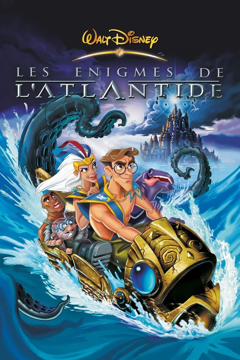 Affiche de Les Énigmes de l'Atlantide